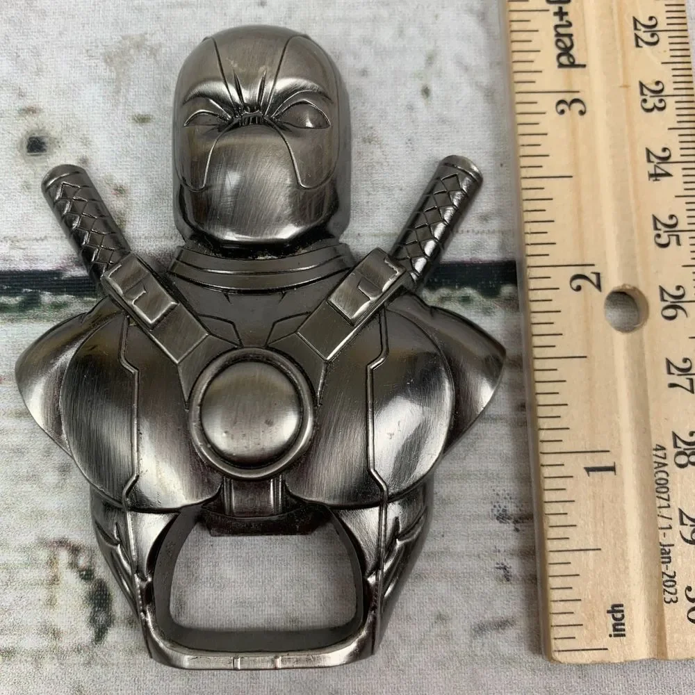 Marvel Deadpool Bottle Opener Metal Magnetic Character Design Bar‎ Tool